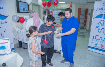 حملة أنا أهتم تزور مركز صحي السعودية بحي الاندلس بالخرج
