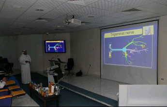  أ.د. هشام بن صالح المعلّم يقدم ورشة عمل بعنوان (Local Anesthesia: from Anatomy to Special Considerations)